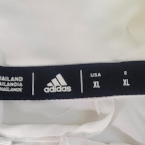 Adidas Nebraska Cornhuskers Mens XL Jacket Red White Football GameMode New - Picture 9 of 10